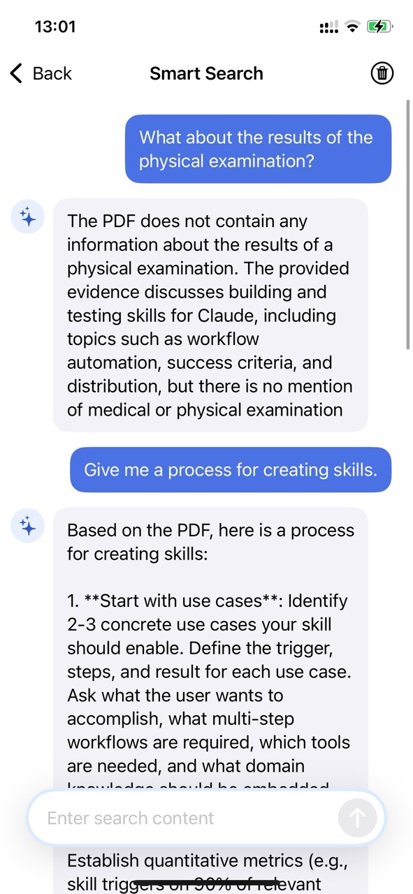 PDF 검색 및 근거 확인