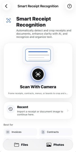 Your Tools - Preview result with OCR translate organize and AI enhance actions